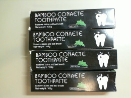 Set of 4 toothpaste Korea Bamboo conaete toothpaste
