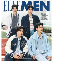 ELLE MEN April Magazine T-Wave Cover ELLE MEN April Magazine T-Wave Cover