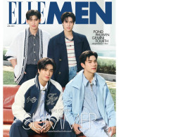 ELLE MEN April Magazine T-Wave Cover