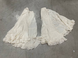 Set of beige dancing long skirt, size S/M