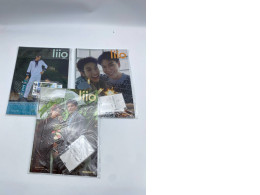 Set of 3 liio mgazine complete with photocards Set of 3 liio mgazine complete with photocards