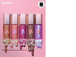 Set of 5 Spotlike | Gloss Bomb Oil Luminizing Lip Oil N' Gloss Set of 5 Spotlike | Gloss Bomb Oil Luminizing Lip Oil N' Gloss