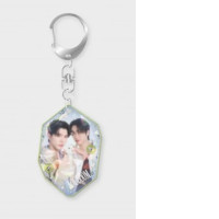 AOUBOOM 2 LAYERS ACRYLIC KEYCHAIN
