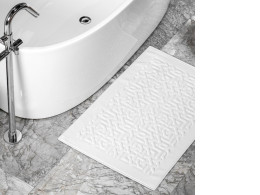 Bath mat  white