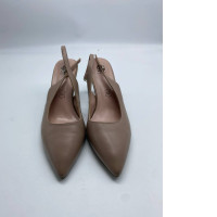 Women's green pointed toe high heels 