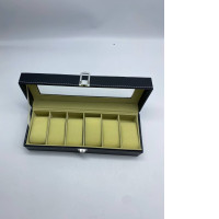 Black empty watch display box 