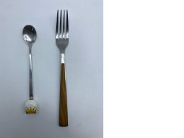 Set of 2 Spoon and fork Set of 2 Spoon and fork