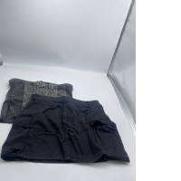 Set of 2 Black short denim skirt 