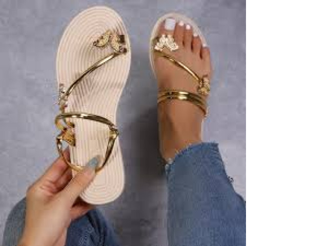 Women Casual Shoes Rhinestone Butterfly Leisure Sandals Women Casual Shoes Rhinestone Butterfly Leisure Sandals