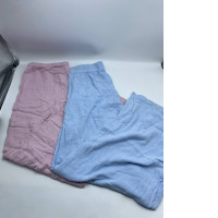 Set of 2 Women's pink and blue pants 
