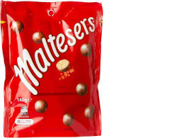 Maltesers Chocolate Pouch, 140 Grams x 24