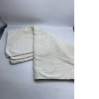 Large plain white towel