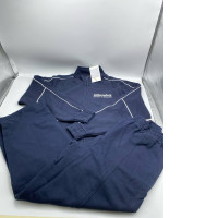Set of 2 Blue long-sleeved shirt and long pants warm-up suit 