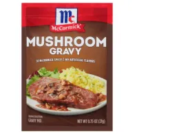 Set of 4 McCormick Mushroom Gravy Mix 