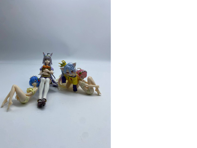 Set of 4 Japanese anime figures Set of 4 Japanese anime figures