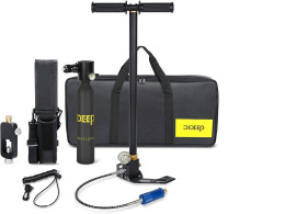 Set Scuba Tank Diving, 0.5L Mini Scuba Tank for 7-10 Minutes Underwater Breathing, Lung Tank Suitable for Underwater Exploration Rescue 