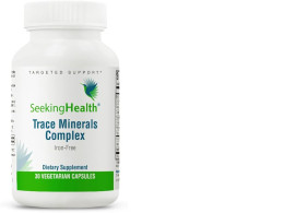 Seeking Health Trace Minerals Complex, 10 Essential Trace Minerals Supplement, Iodine, Zinc, Copper, Selenium, Manganese