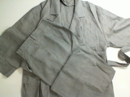 Women's suit gray, trousers + shirt