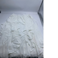 Women's long white skirt
