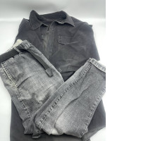 Denim suit: jeans and shirt