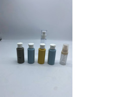 Set of 6 Empty cosmetic bottles 