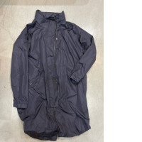 Black long autumn jacket Black long autumn jacket