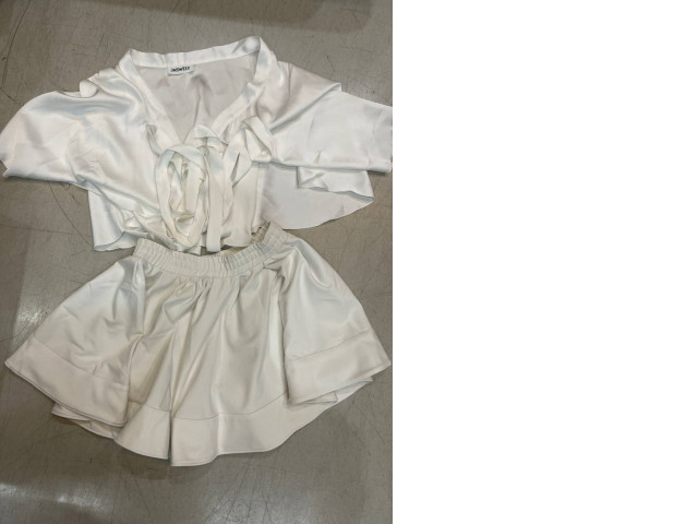 White tennis suit White tennis suit