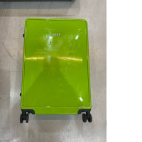 Green suitcase