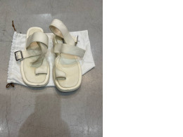White women's sandals