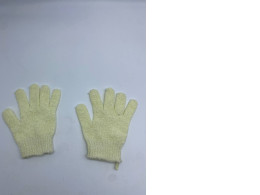 Yellow cloth gloves 