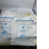 Set of 5 Plastic bags for clothes and shoes 