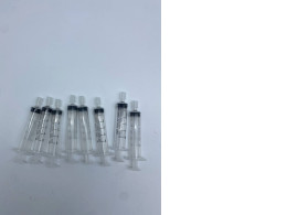 Set of 8  Plastic syringe 