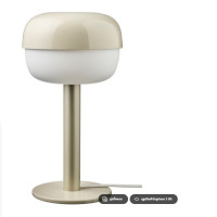 BLÅSVERK Table lamp, beige, 36 cm. complete with 2 Lamppost BLÅSVERK Table lamp, beige, 36 cm. complete with 2 Lamppost