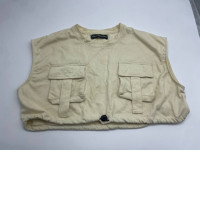 Beige Women's short t-shirt