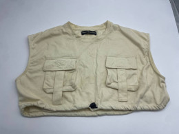 Beige Women's short t-shirt