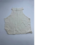 White women's t-shirt with collar