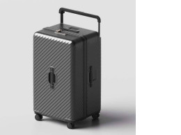 Large grey travel bag 