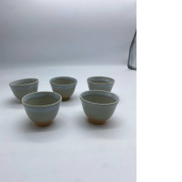 Set of 5  Small Japanese ceramic teacup 