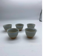 Set of 5 Small Japanese ceramic teacup Set of 5 Small Japanese ceramic teacup