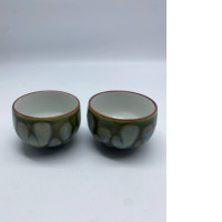 Set of 2 Japanese ceramic teacup Set of 2 Japanese ceramic teacup