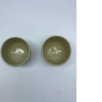 Set of 2 Light green Japanese ceramic tea cup 