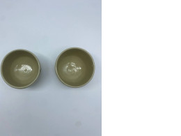 Set of 2 Light green Japanese ceramic tea cup Set of 2 Light green Japanese ceramic tea cup