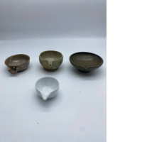 Set of 4 Chinese seramic for pouring water 