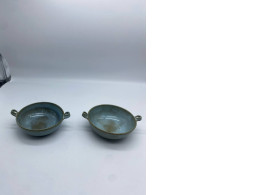 Set of 2 Light purple Japanese ceramic sukiyaki pot Set of 2 Light purple Japanese ceramic sukiyaki pot