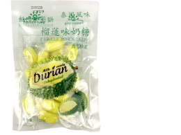 Milk Durian Candy Fruit Soft Toffee Chewy Sweet Sweetmeats Candy Snack