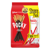 Pocky Share Chocolate flavor, 1 pack of 7 sachets