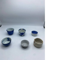 Set of 6 Chinese remix tea glass 