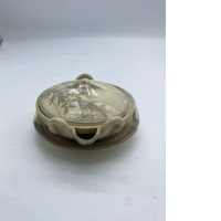 Japanese hot teapot with pattern