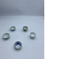 Set of 5 Japanese ceramic sake cup 