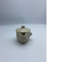 Cream colored Japanese teapot Cream colored Japanese teapot
